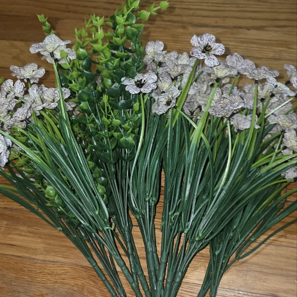 Floral Arrangements with Greenery Approximately 12
